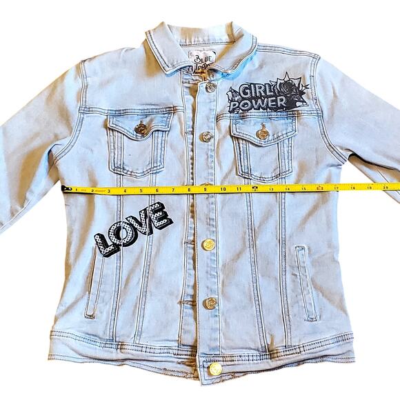 Blue Topic Denim Collection Size Medium Girl Power - Picture 4 of 11